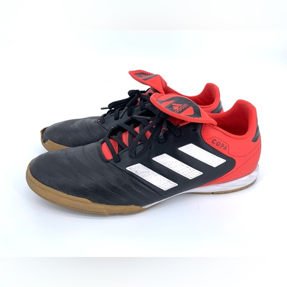 Adidas Red and Black Turf Sneakers Size 9 - Picture 5 of 8